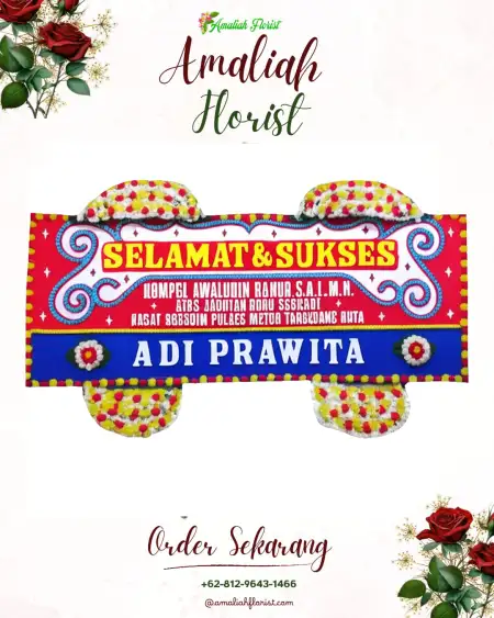 Papan Bunga Ucapan Selamat Cintarasa